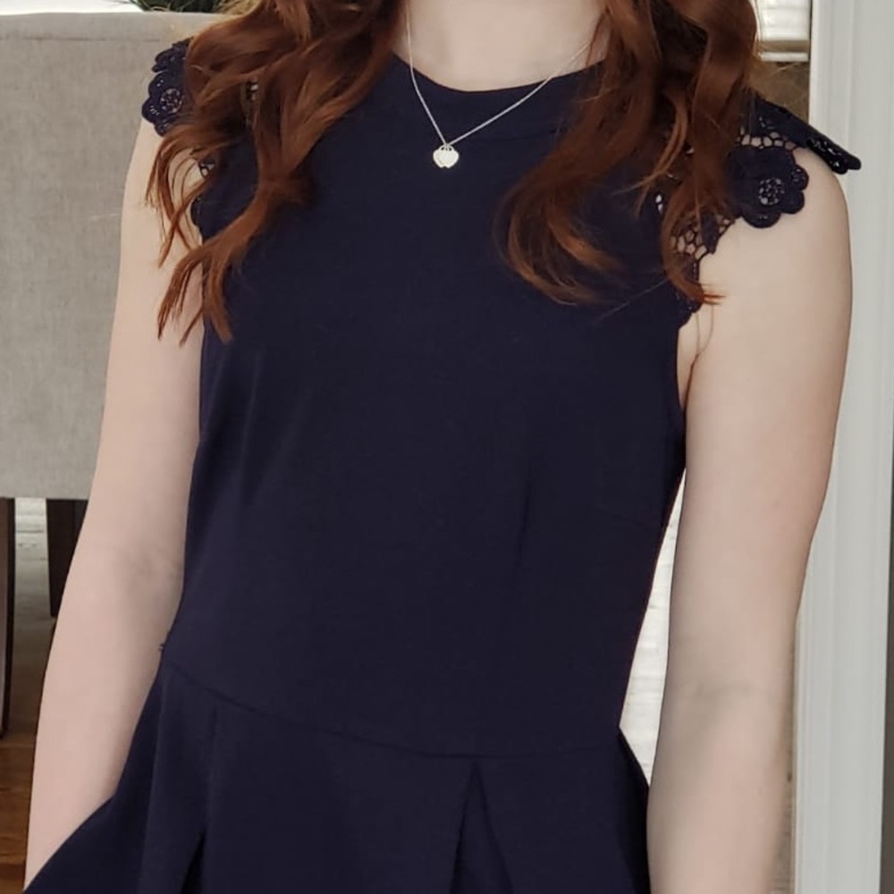 Navy Blue Dress